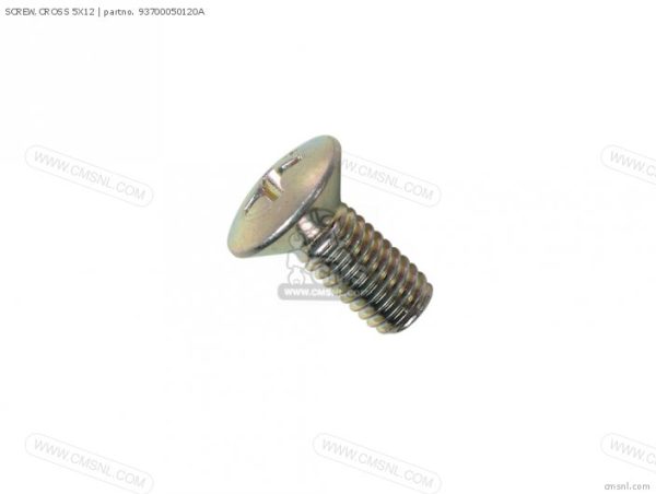 93700050120AA - SCREW OVAL 5X12